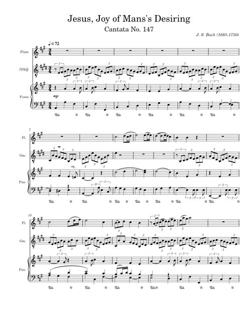 Jesu, Joy Of Man's Desiring – Johann Sebastian Bach
