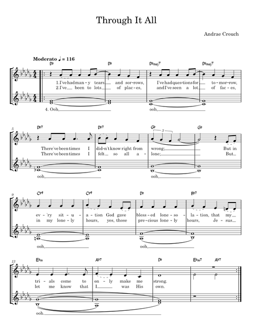 Through It All - Andrae Crouch