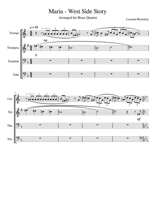 Maria (West Side Story) – Leonard Bernstein Maria (West Side Story) –