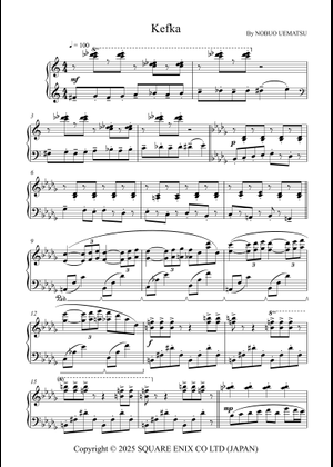 Final Fantasy VI - Kefka (Piano Reduction) Sheet Music for Piano
