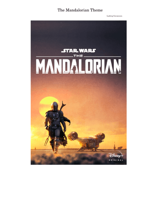 The Mandalorian - Main Theme – Ludwig G