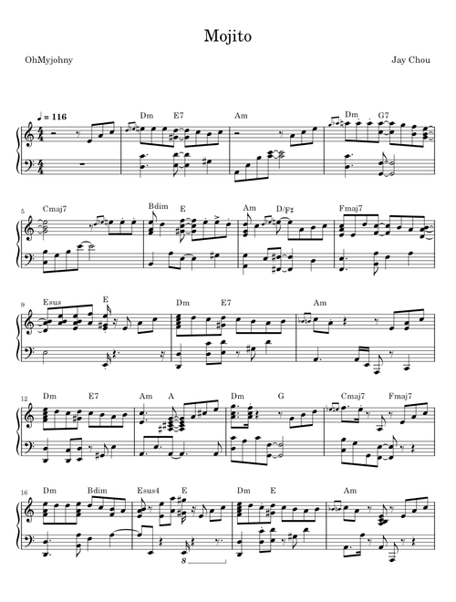 Mojito - Jay Chou