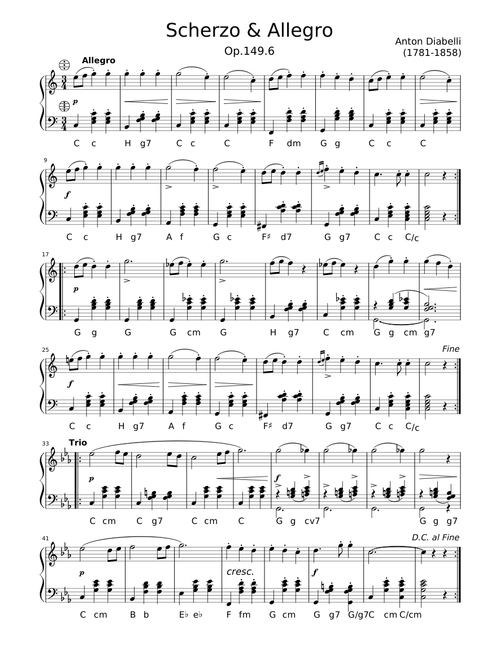 6. Scherzo Allegro