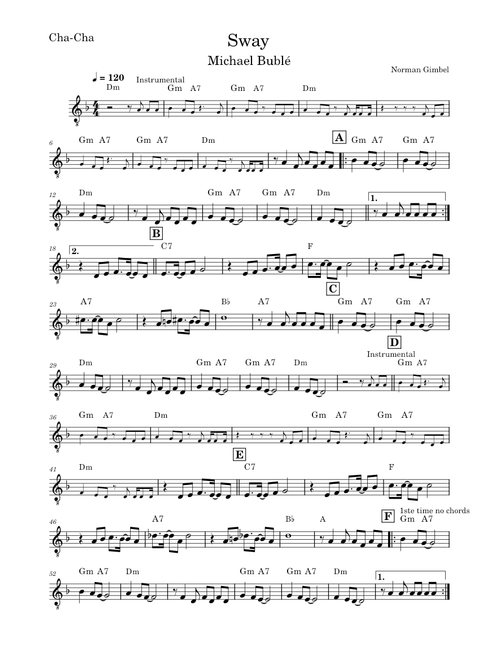 Sway – Michael Bublé