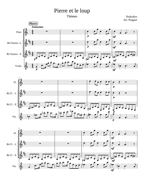 Peter and the Wolf, Op.67 – Sergei Prokofiev