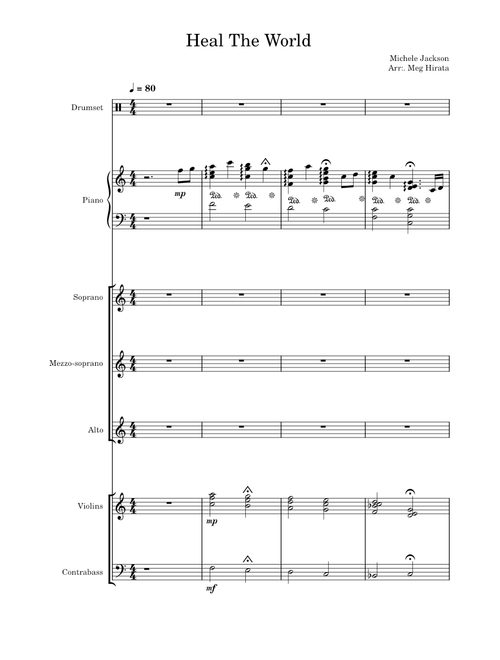 Heal the world – Michael Jackson