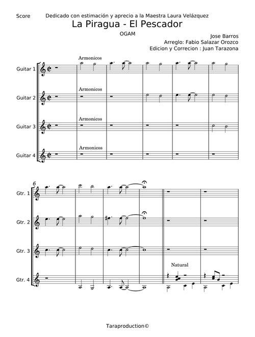 La Piragua - Jose Barros
