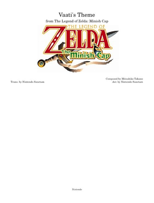 Vaati's Theme - The Legend of Zelda: Minish Cap – Mitsuhiko Takano