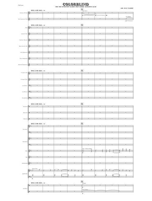 Near Light (Arr. Ryan Talbert) - Chris Snelling (Marching Band)
