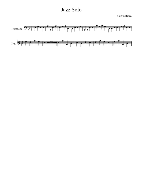 Jazz Solo