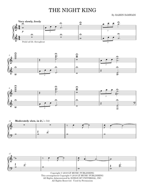 The Night King - Ramin Djawadi (Piano Solo)