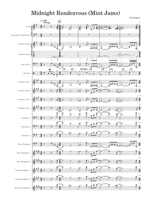 Midnight Rendezvous – Casiopea (Mint Jams) Sheet Music and Tab