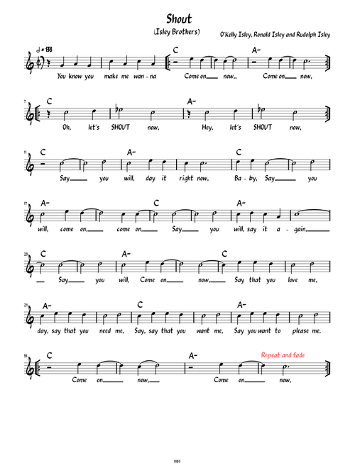 Shout (Isley Brothers)