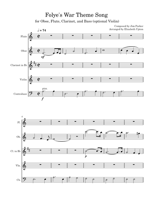 Foyle's War Theme Song – Jim Parker