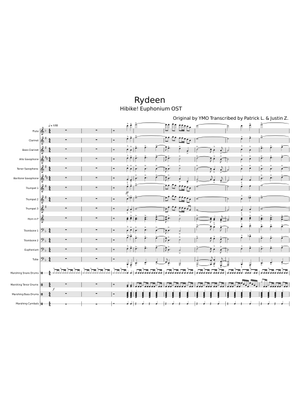 Rydeen – Yellow Magic Orchestra (Piano Transcription) Sheet Music