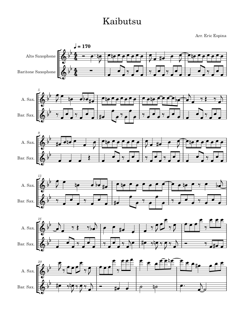 llica,MasterOfPuppets,bandscore楽譜 LilaS - SawanoHiroyuki[nZk]:Honoka Takahashi Sheet Music for