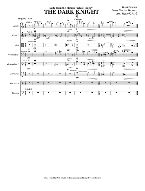 THE DARK KNIGHT SUITE for strings