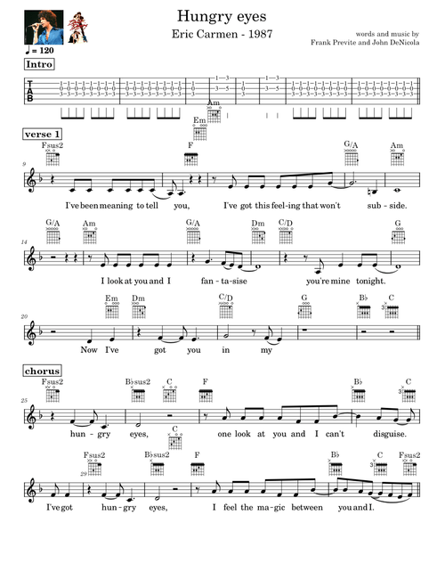 Hungry eyes (Dirty Dancing) – Eric Carmen