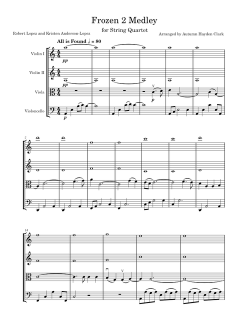 Frozen 2 Medley – aut22c