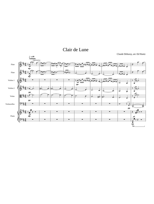 Clair De Lune – Claude Debussy