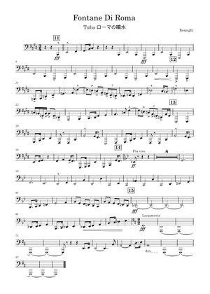 Fountains of Rome – Ottorino Respighi Fountains of Rome Low Brass