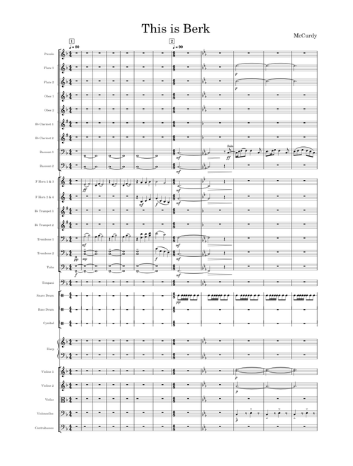This is Berk – John Powell arr. by McCurdy