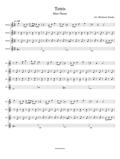 Tetris Main Theme – Hirokazu Tanaka