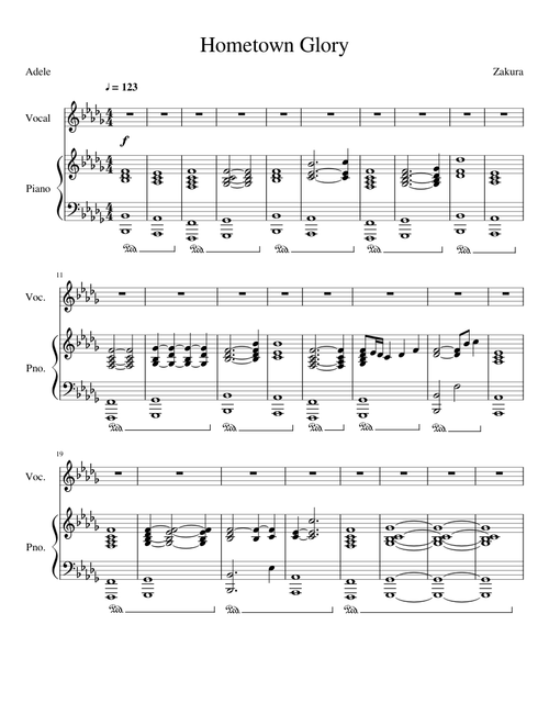 Adele - Hometown Glory