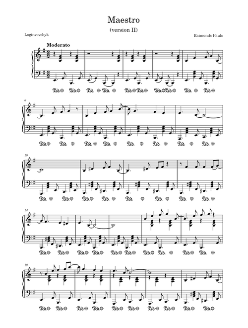 Maestro – Raimonds Pauls