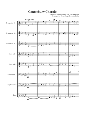 Free Jan Van der Roost sheet music | Download PDF or print