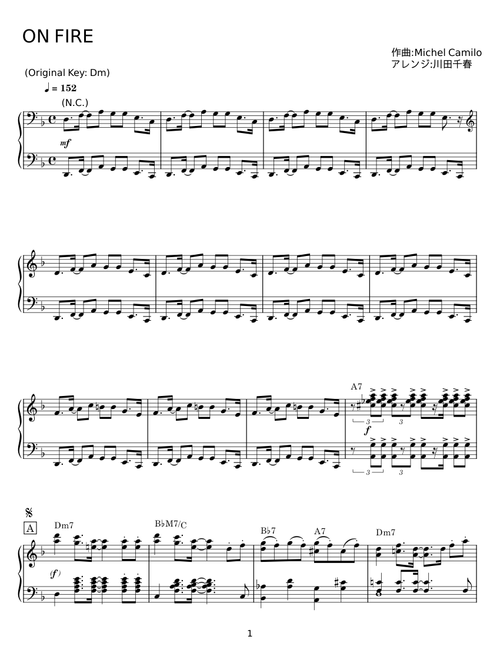 On Fire - Michel Camilo