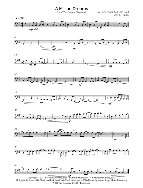 A Million Dreams (Arr. Y. Trujillo) - Pink (Instrumental Solo)