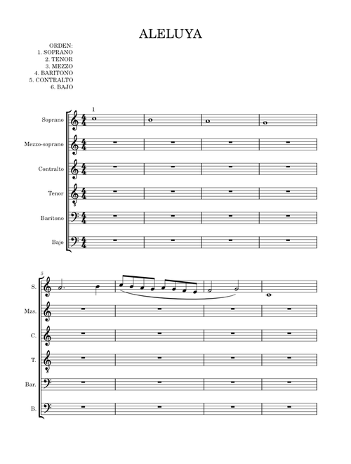 Aleluia – William Boyce