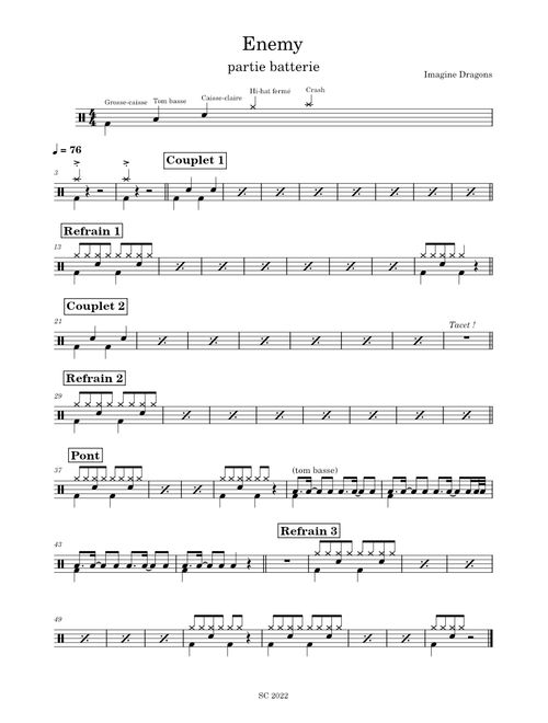Enemy – Imagine Dragons