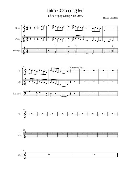 Intro - Cao cung lên