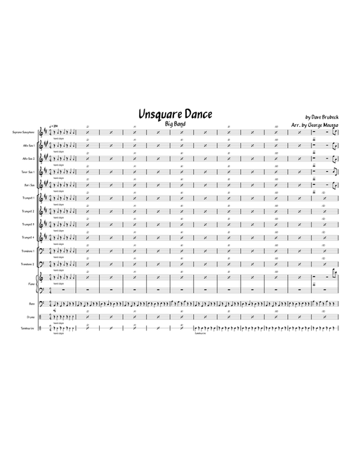 Unsquare Dance - Dave Brubeck