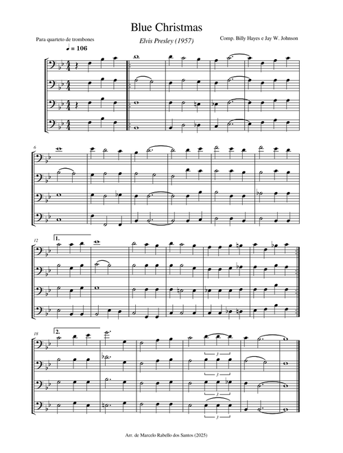 Blue Christmas – Elvis Presley