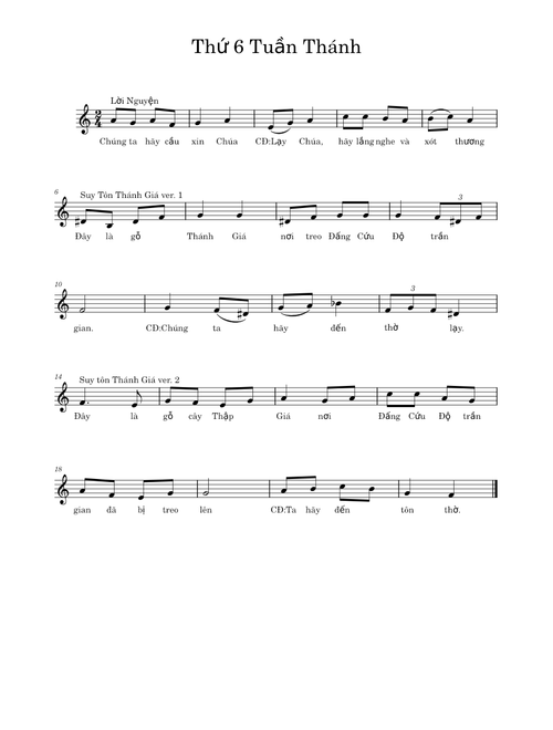Thứ 6 Tuần Thánh – nguyencuutoc