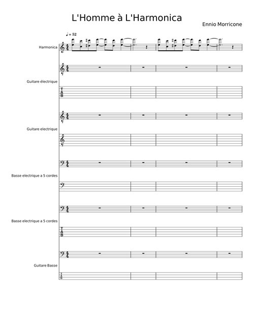 L'Homme A L'Harmonica - Ennio Morricone