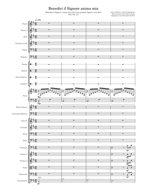 Benedici il Signore anima mia – Antonio Napolitano (orquestra e coral)