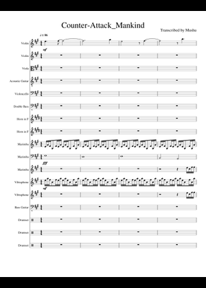 Attack on Titan Score Sheet Music for Cello (Solo