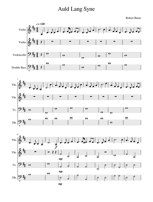 Auld Lang Syne