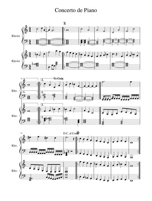 Concerto de Piano