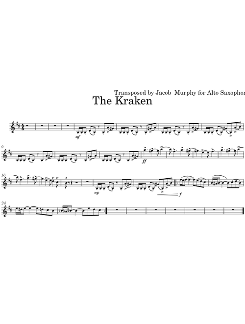 The Kraken – Hans Zimmer, Pirates Of The Caribbean: Dead Man's Chest Movie The Kraken