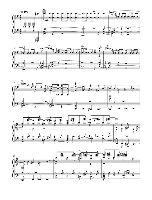 John Stump - Faerie Aire And Death Waltz (Solo Piano Version) MIDI Generated