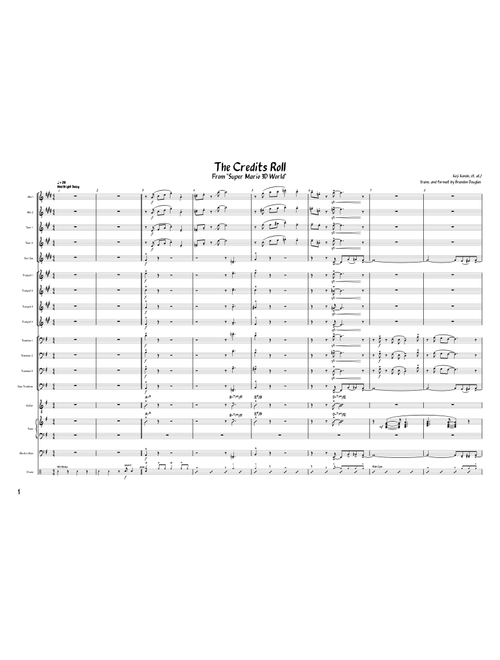 The Credits Roll - Super Mario 3D World | FORMATTED FOR PERFORMANCE