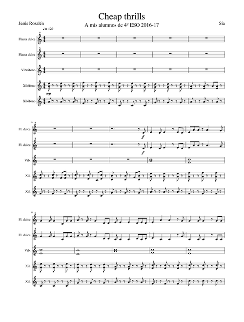 Cheap thrills for Orff Instrumental
