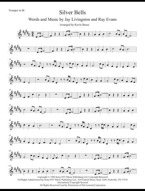 Silver Bells (Arr. Kevin Busse) - Plumb (Trumpet Solo)