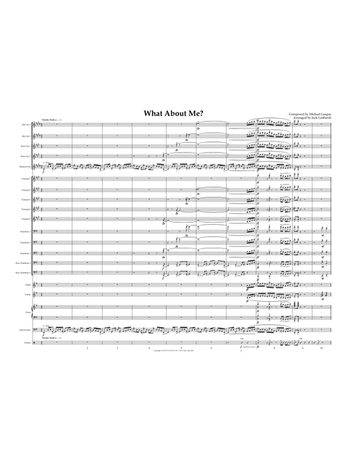 What About Me? (Arr. Jack Lanhardt) - Michael Kelly Rea League (Jazz Ensemble)