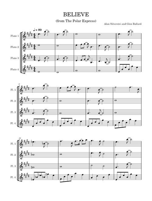 Believe – Alan Silvestri